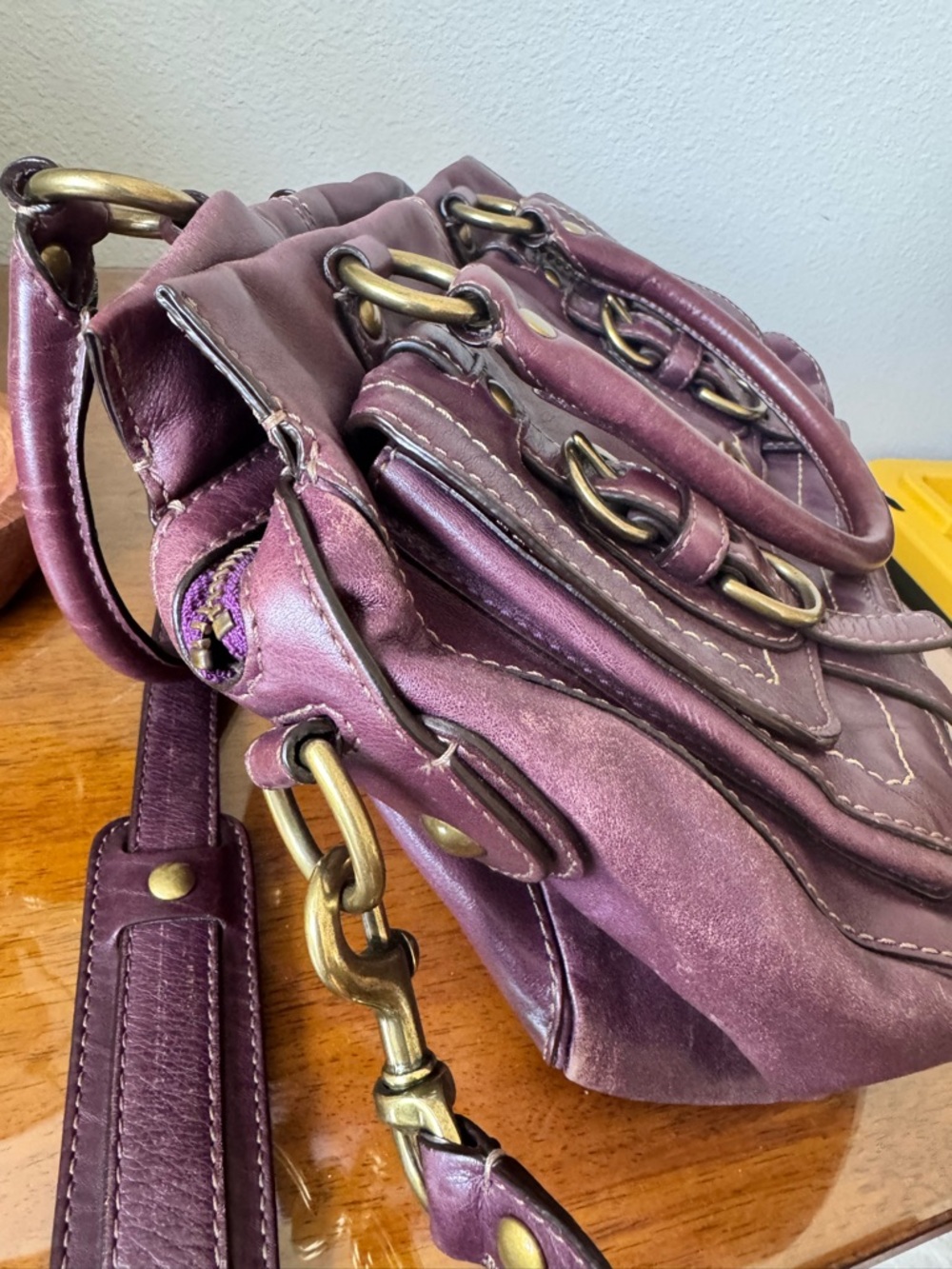 RARE Authentic Coach Legacy Garcia Leather Satchel Style #12704 - Picture 6 of 9